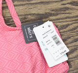 Swim Solutions Womens Textured Underwire Tankini Top Swim 806766 Guava Pink 16