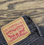 Levi's Womens Superlow Jeans 2-Button Zip Fly 94417309 Mic Dropped Black 31x32