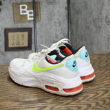 Nike Womens Air Max Excee Lace Up Low Top Sneakers White Volt / Black Laser 6.5M