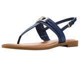 Tommy Hilfiger Womens Cruman Emblem Sandals TWCRUMAN Dark Blue 6.5M