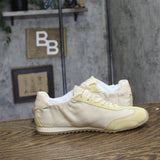 Sam Edelman Isella 3 Sneaker Low Top Lace New Ecru / Wheat Whisp Brown 9.5M