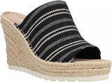 Toms Womens Monica Mule Sandals 10018185 Black 1 8M
