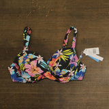 Bleu By Rod Beattie Sweet Escape Bra-Sized Bikini Swim Top Multi Black 40D