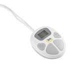 Serta Casual Polyester Plush Top Heated Mattress Pad 2-Plug ST55-0186 White King