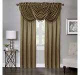 Regal Home Rod Pocket Light-Filtering Single Curtain Panel Gold Yellow 50x95