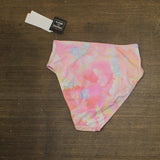 Bar III Sunset Palms Bikini Bottoms Pink Multi XS