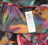 Lauren Ralph Lauren Printed Tunic Cover Up Woven Jungle Paradise Pink Multi S/M