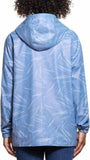 Weatherproof Vintage Womens Ladies' Rain Slicker Jacket 1295333 Riverside Blue L