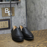 Journee Collection Comfort Foam Slip On Almond Toe Loafer Dress Flats Black 6M