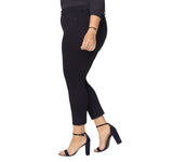 NYDJ Womens Plus Sheri Slim Jeans WNBBSS8518 Black 22W