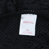 Merona Womens Crochet Belted Swimsuit Cover Up Dress 167096949761d9 Black S