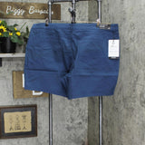 Bandolino Plus Size Amalia Classic High Rise 6" Jean Short Freshwater Blue 24W