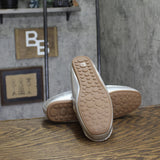 Journee Collection Comfort Halsey Loafer HALSEY-WD Silver / Beige Brown 9W