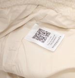 Universal Thread Womens Faux Fur Puffer Jacket 94756125 Cream Off White 2XL
