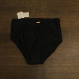 Raisins Curve Ruched Bikini Swim Bottom Black 18W