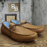 GBX Men Slip On Casual Loafers 16764324ec500d Tan Brown 14M