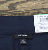 Alfani Petite Pleated Tapered-Leg Pants 100142232PT Modern Navy Blue 8P