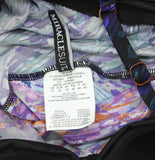 Miraclesuit Peephole High Neck Soft Cup Tankini Top Mood Ring Multi Black 10