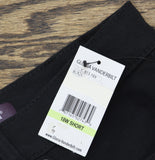 Gloria Vanderbilt Fit High-Rise Tapered Jeans Short Inseam Black 18W Short