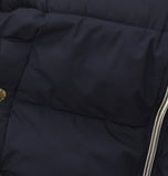 BCBG Girls Big Girls Walker Puffer Hooded Parka Jacket Navy Blue 16