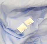 Kasper Funnel Neck Topper 3/4 Sleeve Open Front Jacket California Sky Blue 12