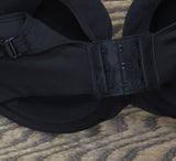 Bali Womens One Smooth U Ultra Light Illusion Neckline Underwire Bra Black 34D