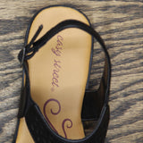 Easy Street Women's Bolt Flat Sandal BOLT Black 6M