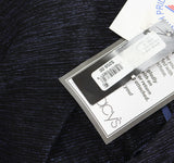 Betsy & Adam Womens Long Metallic Cape Gown Dress Evening Navy Blue / Royal 16