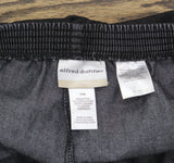 Alfred Dunner Elastic Waist Pull-On Denim Jeans Black 16W