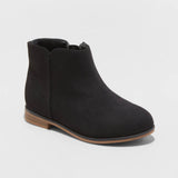 Cat & Jack Toddler Girls Penelope Zipper Booties 87834278 Black 9T