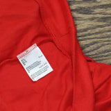 Jenni Womens Long-Sleeve Pajama Shirt Top 100173608MS Red XL