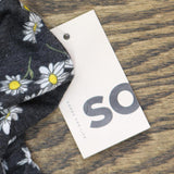 So Girls 6-20 Lightweight Cinched Romper DG31G006PP