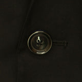 Billy London UK Mens 2-Button Polyester Blend Suit Jacket Black 36S