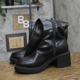 Wild Fable Danika Stretch Tall Combat Boots 94463372 Black 7.5M-WC