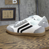Cat & Jack Kids Boys Boston Retro Court Sneakers 90322886 White Multi 4