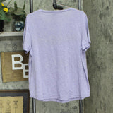 Jessica Simpson Womens Short Flutter Sleeve V-Neck Shirt Top 1685886
