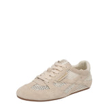 Sam Edelman Tobi Sneaker Lace Up Low Top J8526M1 New Ecru Brown 8M