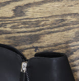 Style & Co. Masrinaa Ankle Booties Faux Leather MASRINAAP Black 9.5M