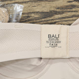 Bali Womens Coolest Smoothing Strapless Minimizer Bra Beige Brown 38D