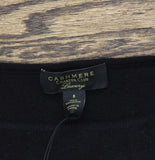 Charter Club Womens 100% Cashmere Shirttail Sweater 100065356MS Classic Black S