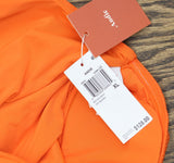 Andie Zoe Tie-Neck One-Piece Swimsuit AO614 Vermillion Orange XL