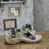 Teva Fi 5 Universal Sport Adjustable Strappy Terrain Sandals Iguana Green 8M