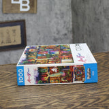 Buffalo Games Treasure Hunt Bookshelf Jigsaw Puzzle 26.75 in. x 19.75 in.