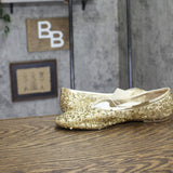 A New Day Sammie Shoes Ballet Flats 94685490 Gold Yellow 9.5M