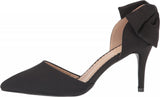 Journee Collection Womens Tanzi Satin D'Orsay Heels Shoes TANZI-PUMP Black 9M