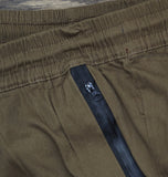 Ring Of Fire Slim-Fit Jogger Pants with Zip Pockets Major Brown XL