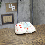 Cat & Jack Toddler Nova Valentine Hearts Scuff Slipper White Multi S (5T/6T)
