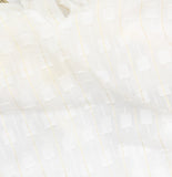 Calvin Klein Lurex Textured Tie Front Blouse O23T889B White S