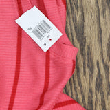 Gap Body Womens Knit 2-Pc Long-Sleeve Pajama Set Roseship Red Multi XL
