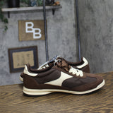 Universal Thread Skyler Jogger Sneakers Low Top Double Lace Brown Multi 9M